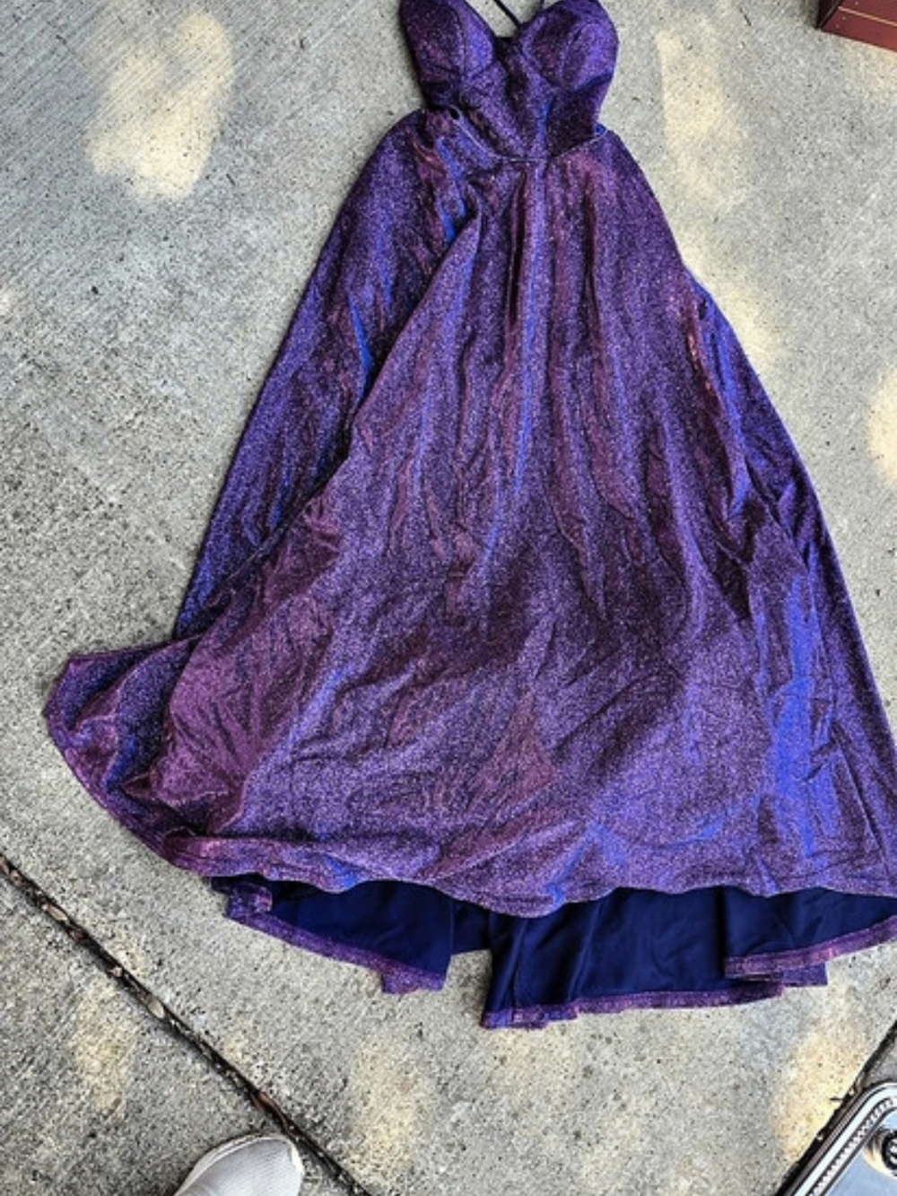 City Vibe Purple Prom/homecomingi Dress